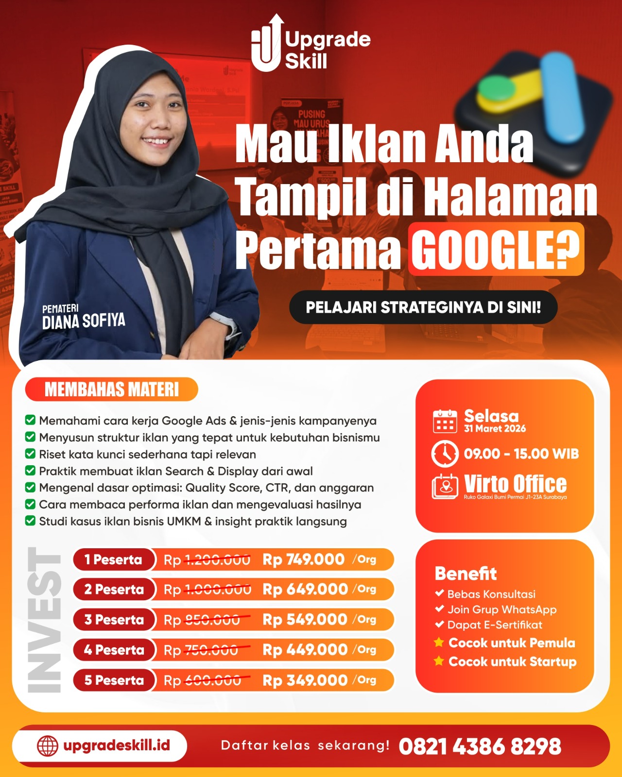 PELATIHAN GOOGLE ADS