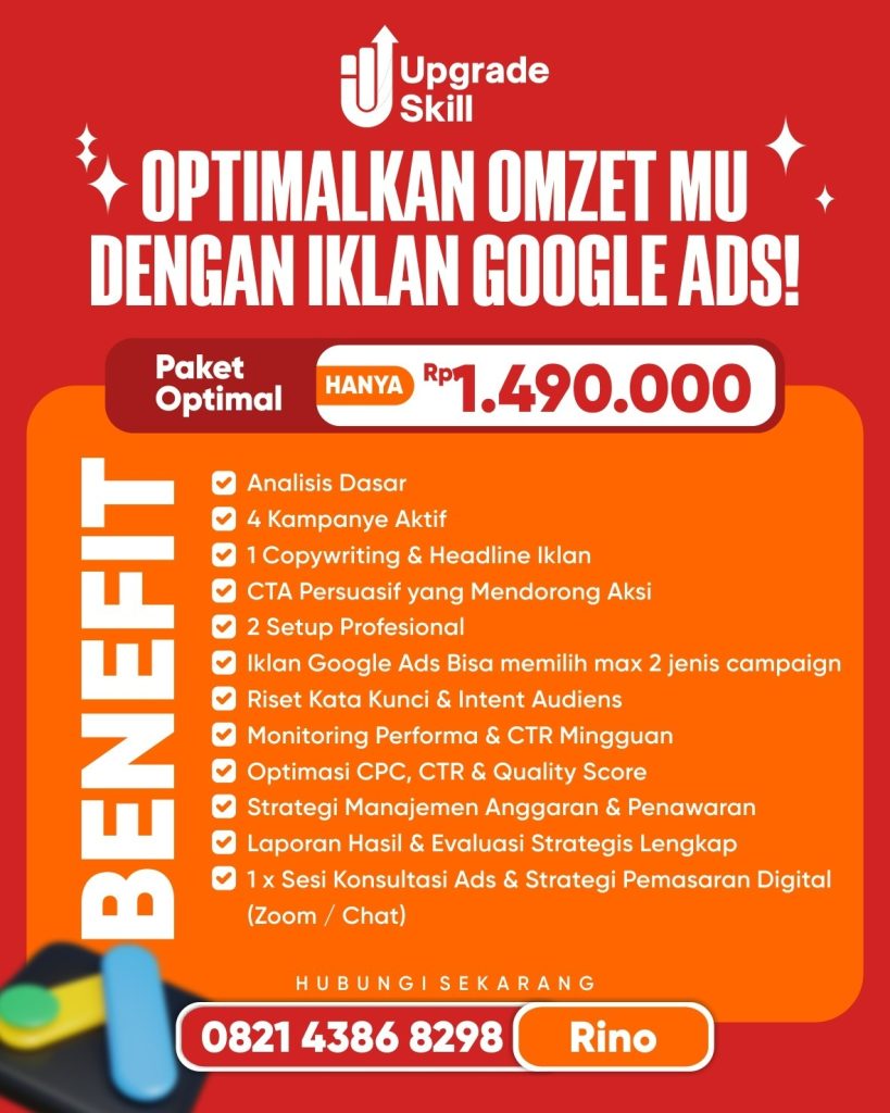 Jasa Google Ads Profesional